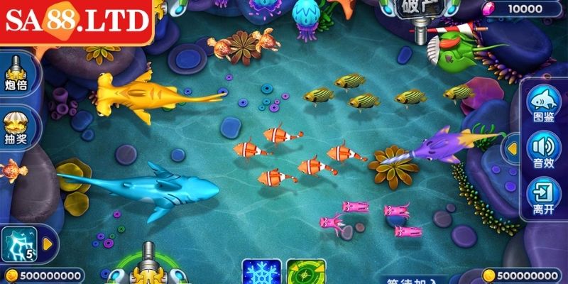 Bắn Cá Tiểu Tiên Cá SA88 - Cuộc Phiêu Lưu Đại Dương Hấp Dẫn 2 Bom lặn tự động