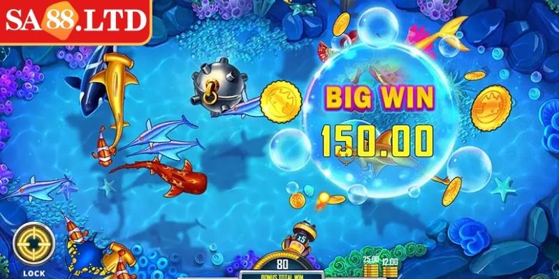 Pháo đa nòng trong bắn cá