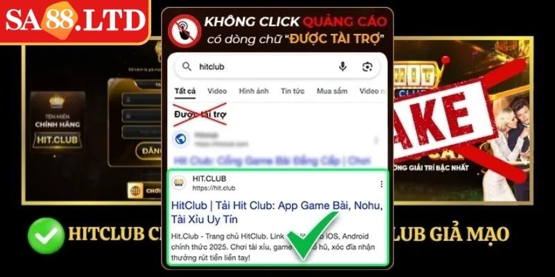 Hitclub Giả Mạo Thương Hiệu - Dấu Hiệu Nhận Diện Chuẩn Nhất 1 Thực trạng Hitclub giả mạo thương hiệu đang lan rộng