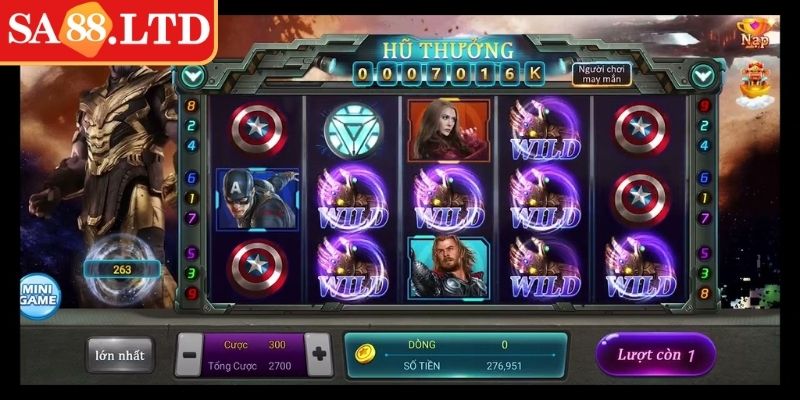 Nổ Hũ Siêu Anh Hùng SA88 - Cuộc Chiến Với Thưởng Khổng Lồ 3 Thử sức anh hùng qua chế độ demo