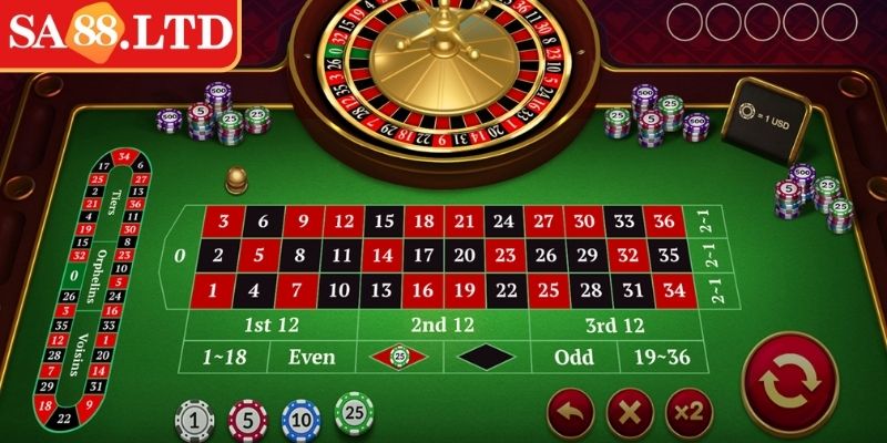 Roulette SA88 Online - Khám Phá Thế Giới Quay Số Đỉnh Cao 1 Quy luật chơi Roulette SA88 trực tuyến tiêu chuẩn