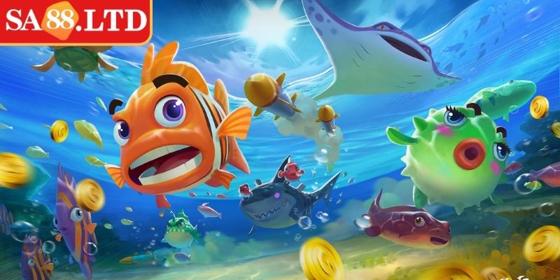 TP Bắn Cá Nhị Gia SA88 - Hành Trình Chinh Phục Đại Dương 2 Boss biển khổng lồ